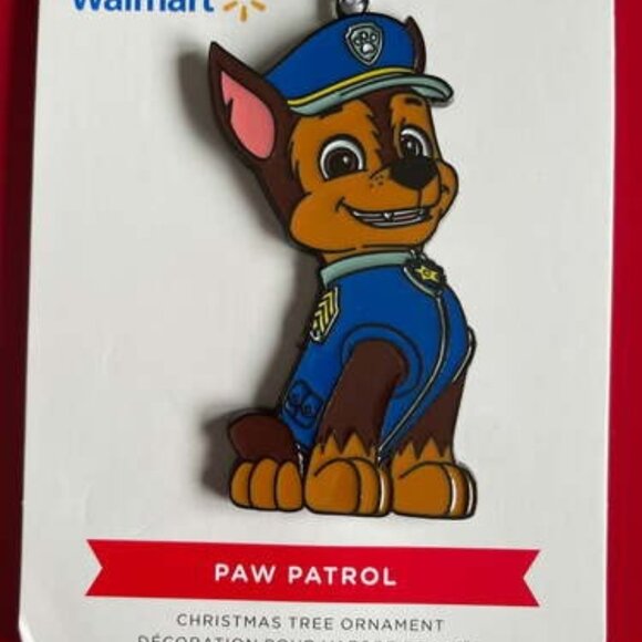 Hallmark Hanging Metal Ornaments - Paw Patrol Chase - NWT - Picture 1 of 4